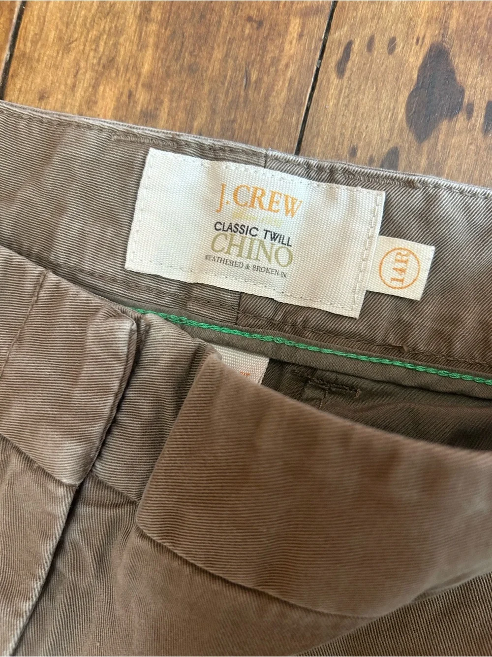 J. crew Women's brown Everyday Chino Pants